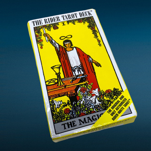 Rider Smith-Waite Tarot Card Deck THE MAGICIAN U.S. Games 78 Cards Made in Italy - Picture 3 of 12